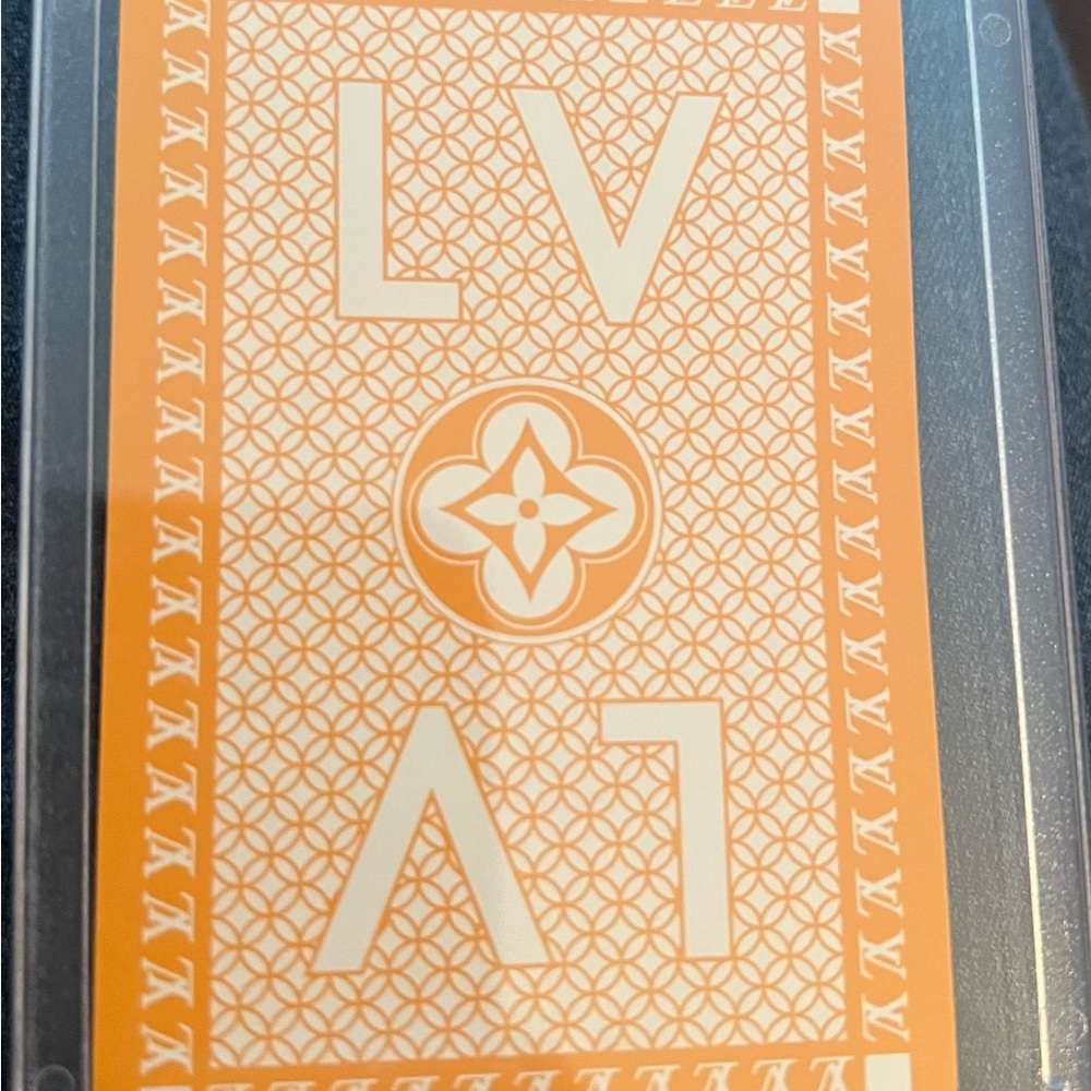 Louis Vuitton Tangerine Card